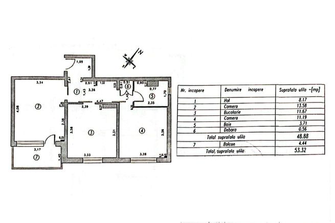2 Camere Complet Mobilate – Gata de Mutat, Micro 21-1