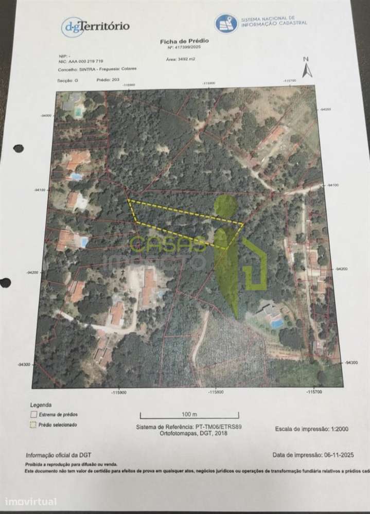 Terreno Rústico com 3.400m2 a venda em Areais, Colares - Grande imagem: 4/7