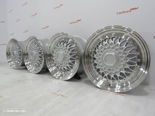 Jantes look BBS RS 14 x 6.5 et 30 4x100 + 4x108 - 6