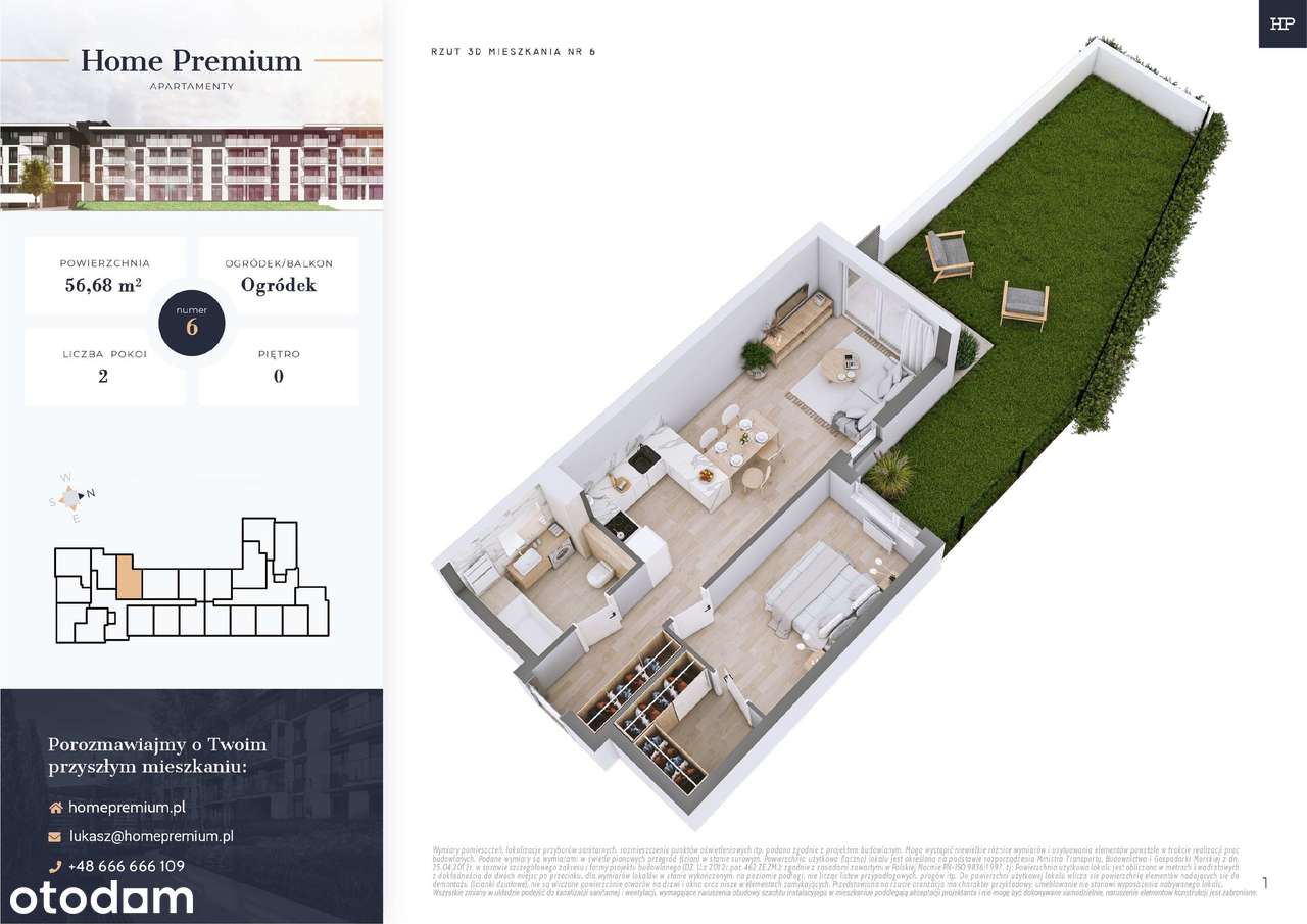 Home Premium | apartament 2-pok. | 2_6 - Pełny obrazek: 2/7