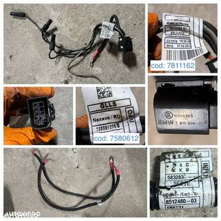 Anexe motor bmw euro 6 N47N N47S1 N47D20C Seria 1 2 3 4 5 6 7 x1 x3 x4 x5 x6 2013-2015 diesel galerie admisie set conducte racire ulei cv alternator furtun retur motorina cablaj motor - 8