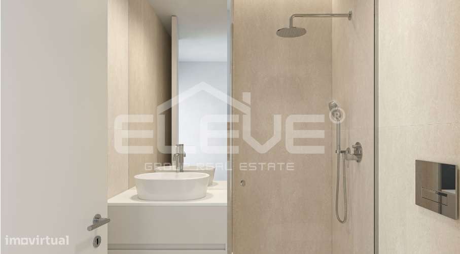 Apartamento T1 LUXO com excelente terraço Centro Matosinhos-8