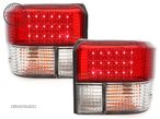 Stopuri LED VW T4 (1990-2003) Cristal Rosu- livrare gratuita - 1