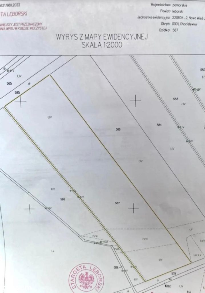 Lębork; Nowa Wieś Lęborska - działka 21.458 m2