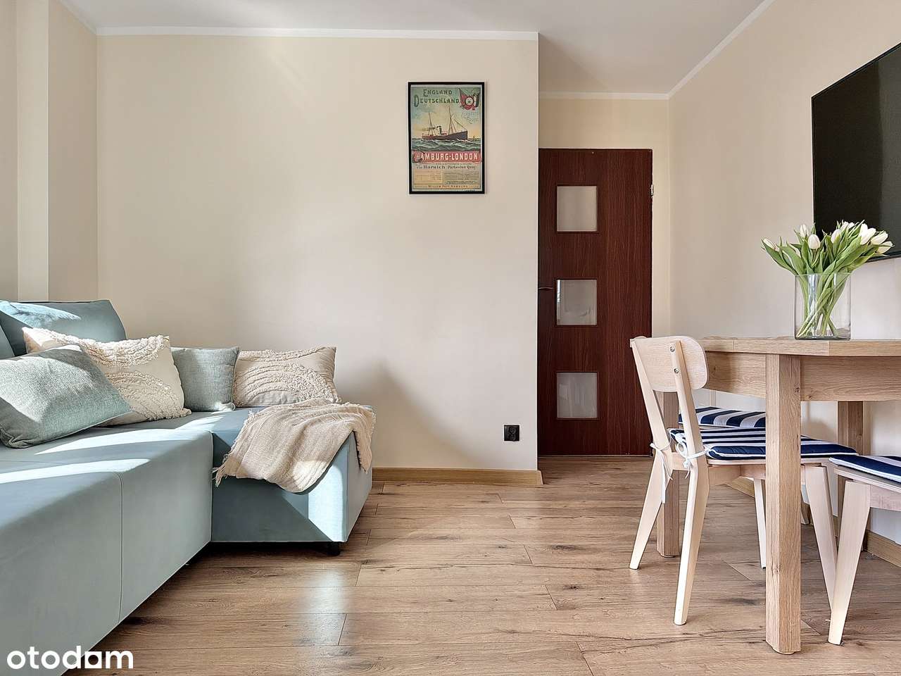 Słoneczne dwupokojowe mieszkanie w centrum Świnoujścia-1