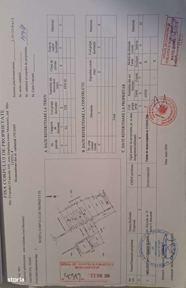Oportunitate de investiție – Teren parcelat, Grădiștea (zona Maxineni) - Imagine principală: 4/13