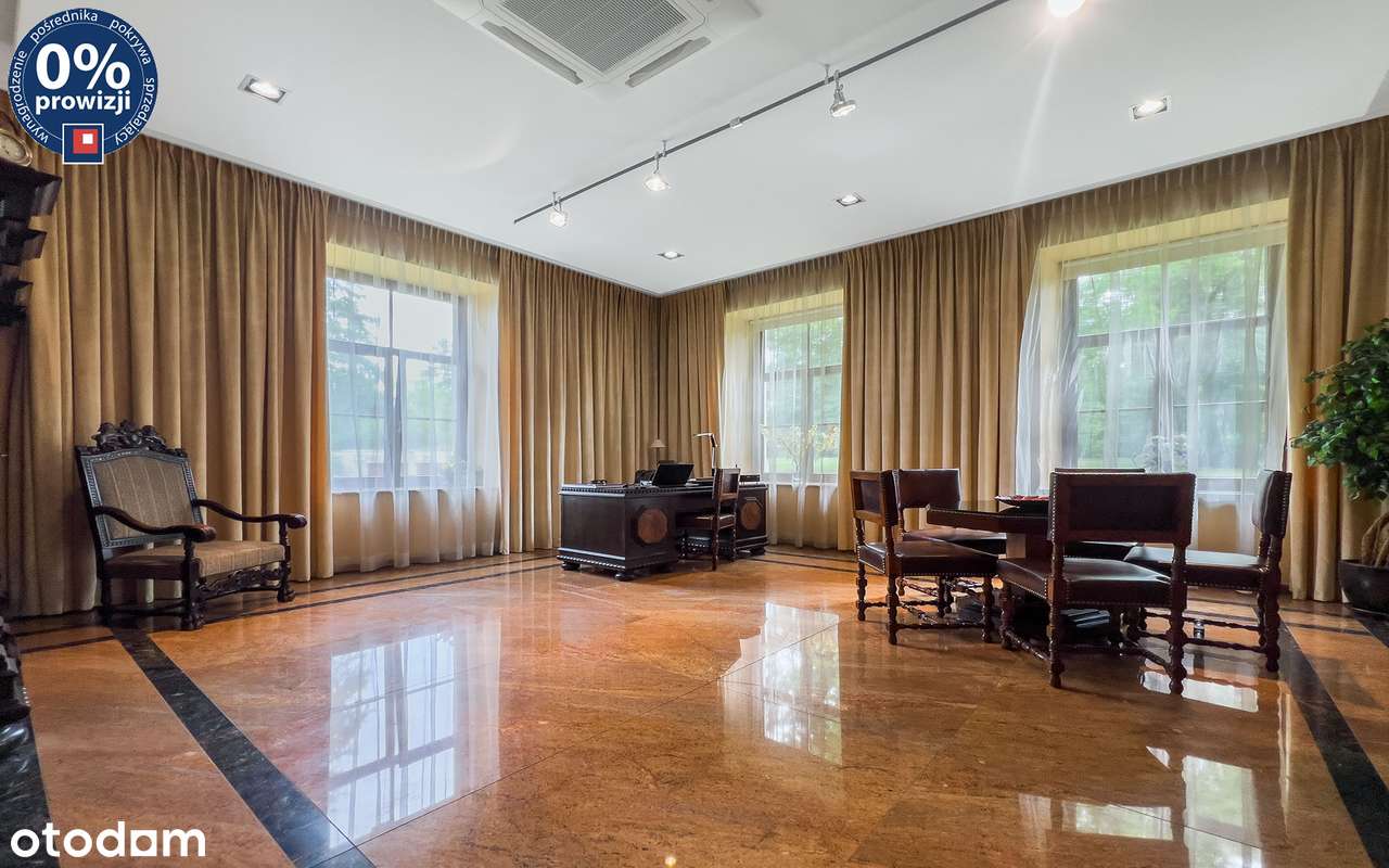 Prestiżowa rezydencja z basenem i zabytkowym parkiem | Cieszanowice.-6