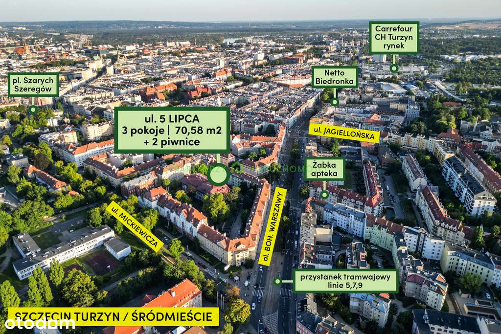 3 pokoje z balkonem, po remoncie | wyposażone!-9