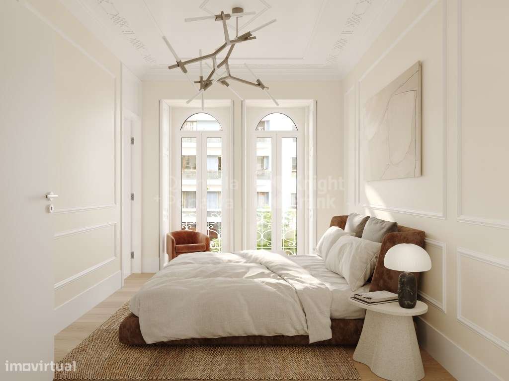 Apartamento T2, com terraço, na Avenida Miguel Bombarda-4