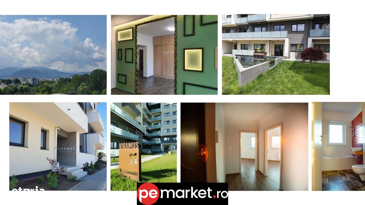 Apartament 3 camere – 77 mp + 15 mp balcon – Brașov, Tractorul - Imagine principală: 3/9