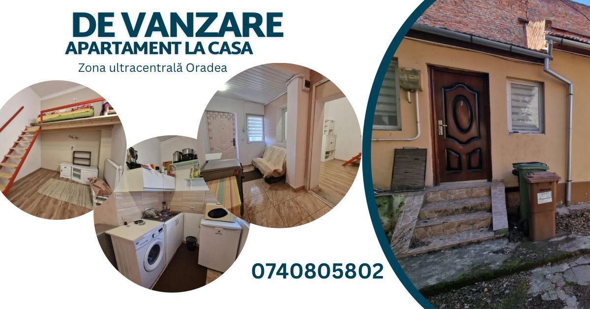 De vanzare -Apartament la casa, zona ultracentrală Oradea !