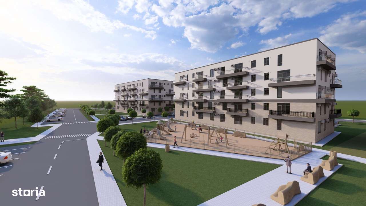 APARTAMENT tip OPEN-SPACE - 2 camere, ETAJ 2, Complex TUDOR VLAD RESID-4