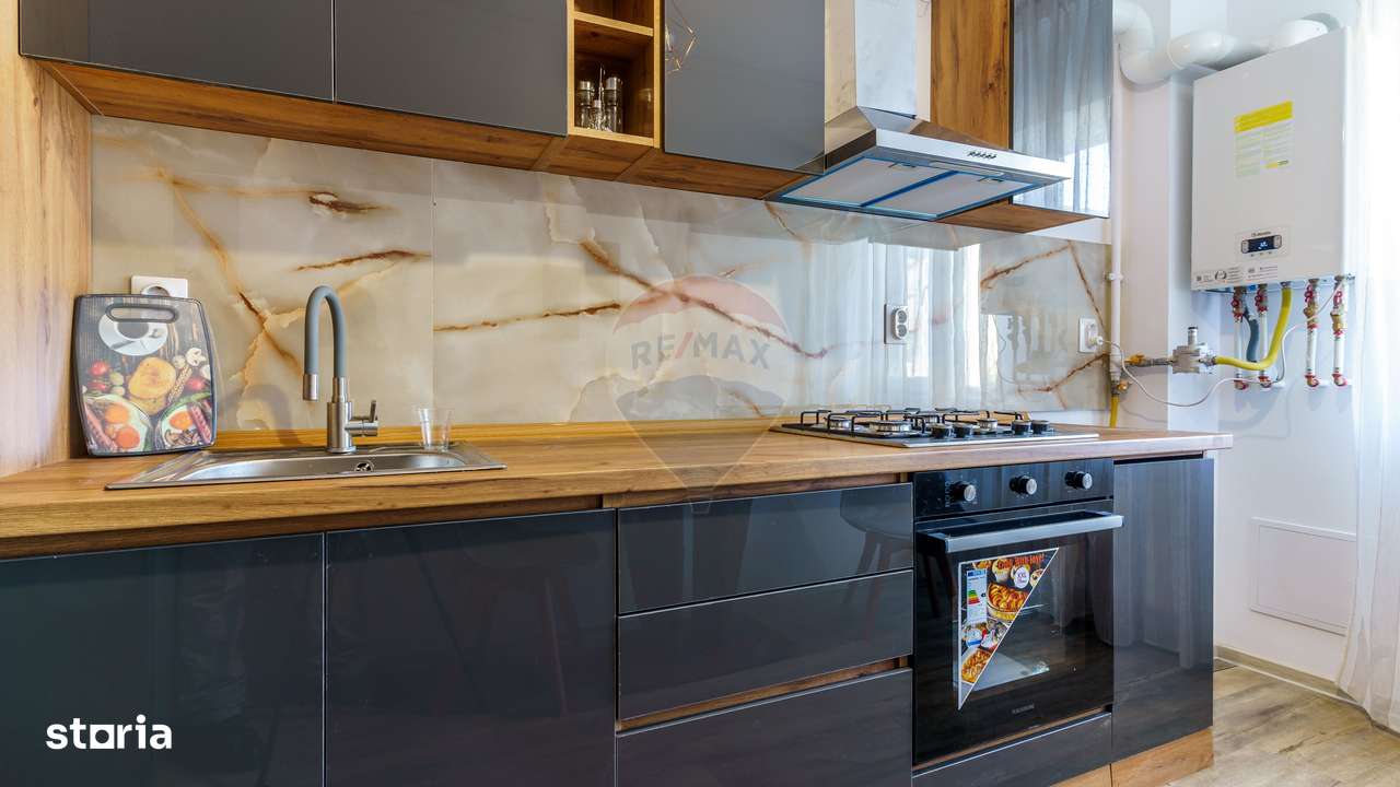 Apartament modern cu 2 camere, Decomandat, Comsion 0%-4