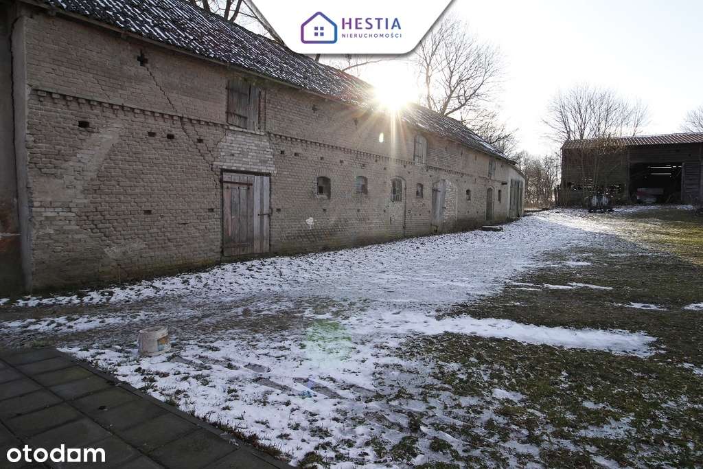 Poniemiecki dom z dużą stodołą - super cena!-14