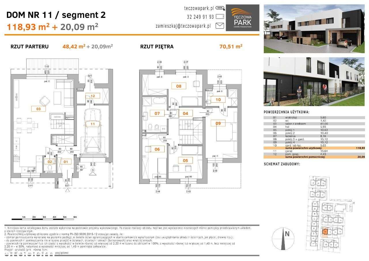 Nowe domy TĘCZOWA PARK Chorzów IV Etap Dom nr 11 - Pełny obrazek: 5/10