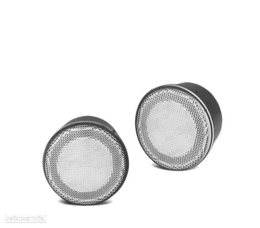 PISCAS FRONTAIS LED PARA JEEP WRANGLER JK 07-18 BRANCO - 2