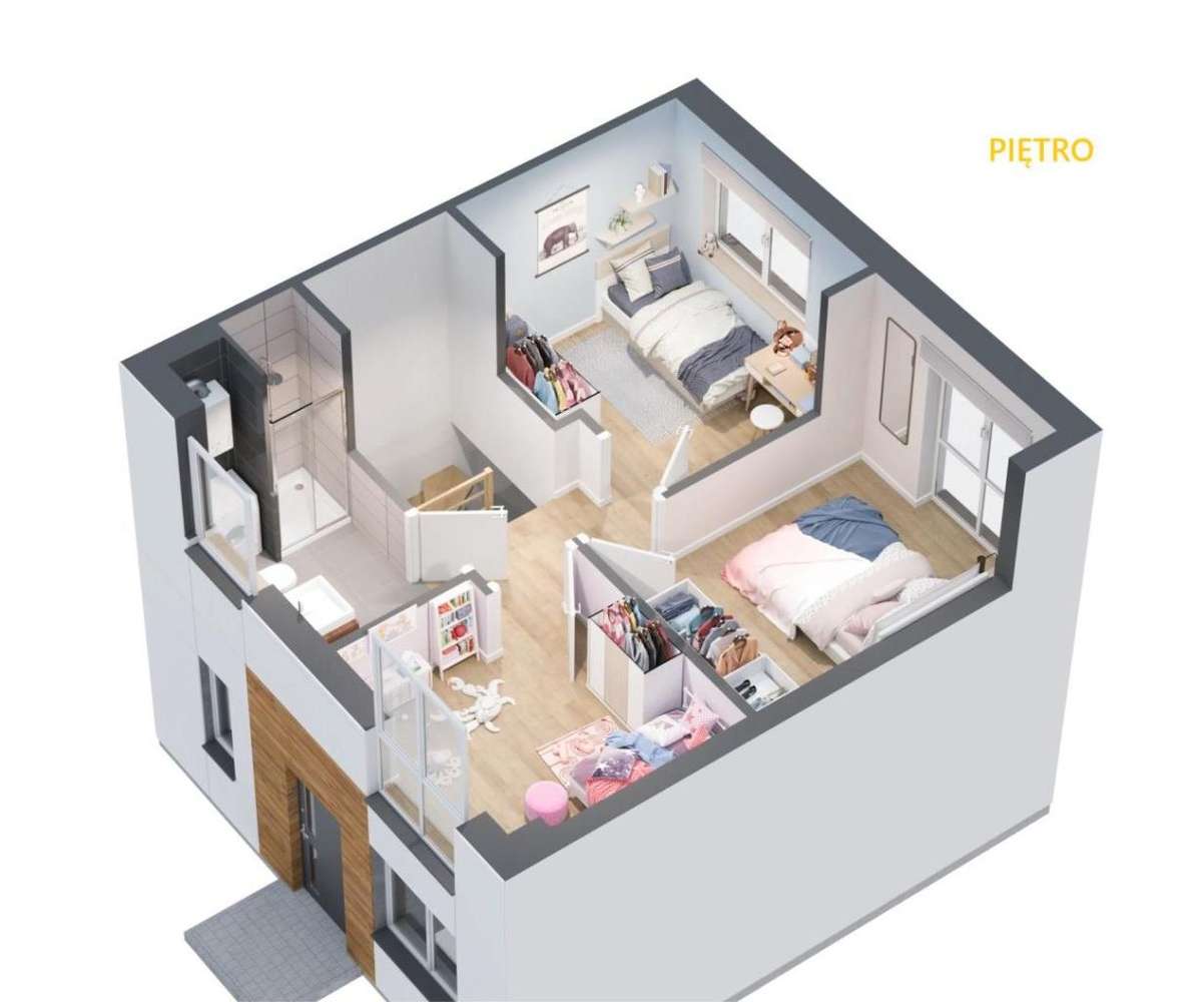 Nowoczesny dom szeregowy z ogrodem! - Pełny obrazek: 4/8