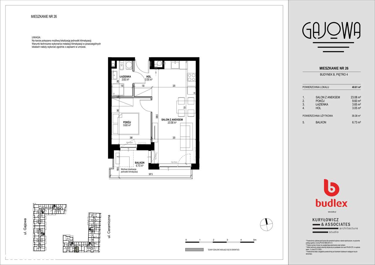Gajowa  | mieszkanie 2-pok. | B.26 - Pełny obrazek: 2/7