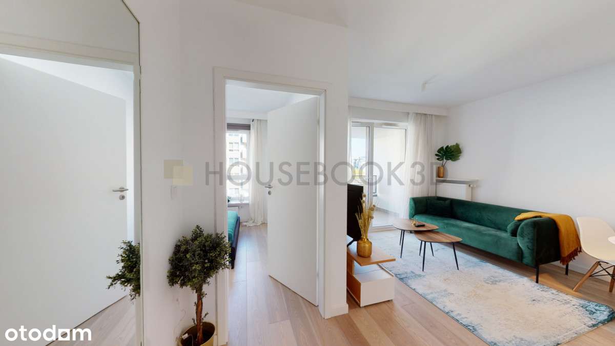 2 pokoje przy centrum biznesowym Mokotowa-1