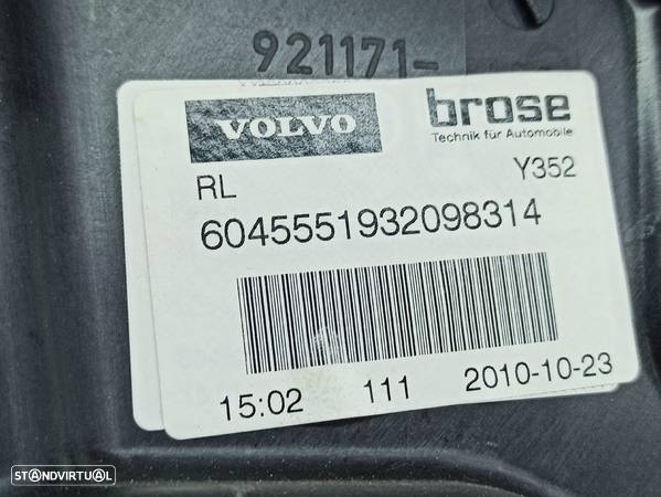 Armação Elevador Trás Esquerda Volvo V60 I (155, 157) - 6