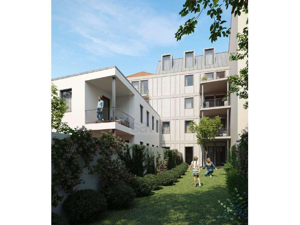 Apartamento T2+1 com terraço no condomínio Cedofeita 497, Porto - Grande imagem: 5/6