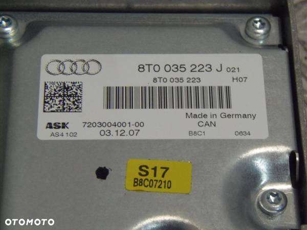 AUDI A5 8T WZMACNIACZ RADIA AUDIO 8T0035223J 8T0035223AH - 3