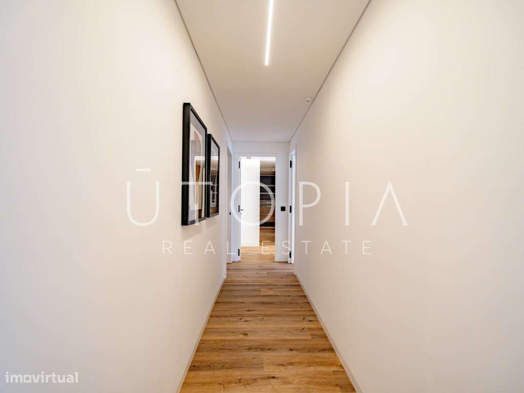 T4 novo com terraço, sala de cinema e piscina - D. João III Prestig...-29