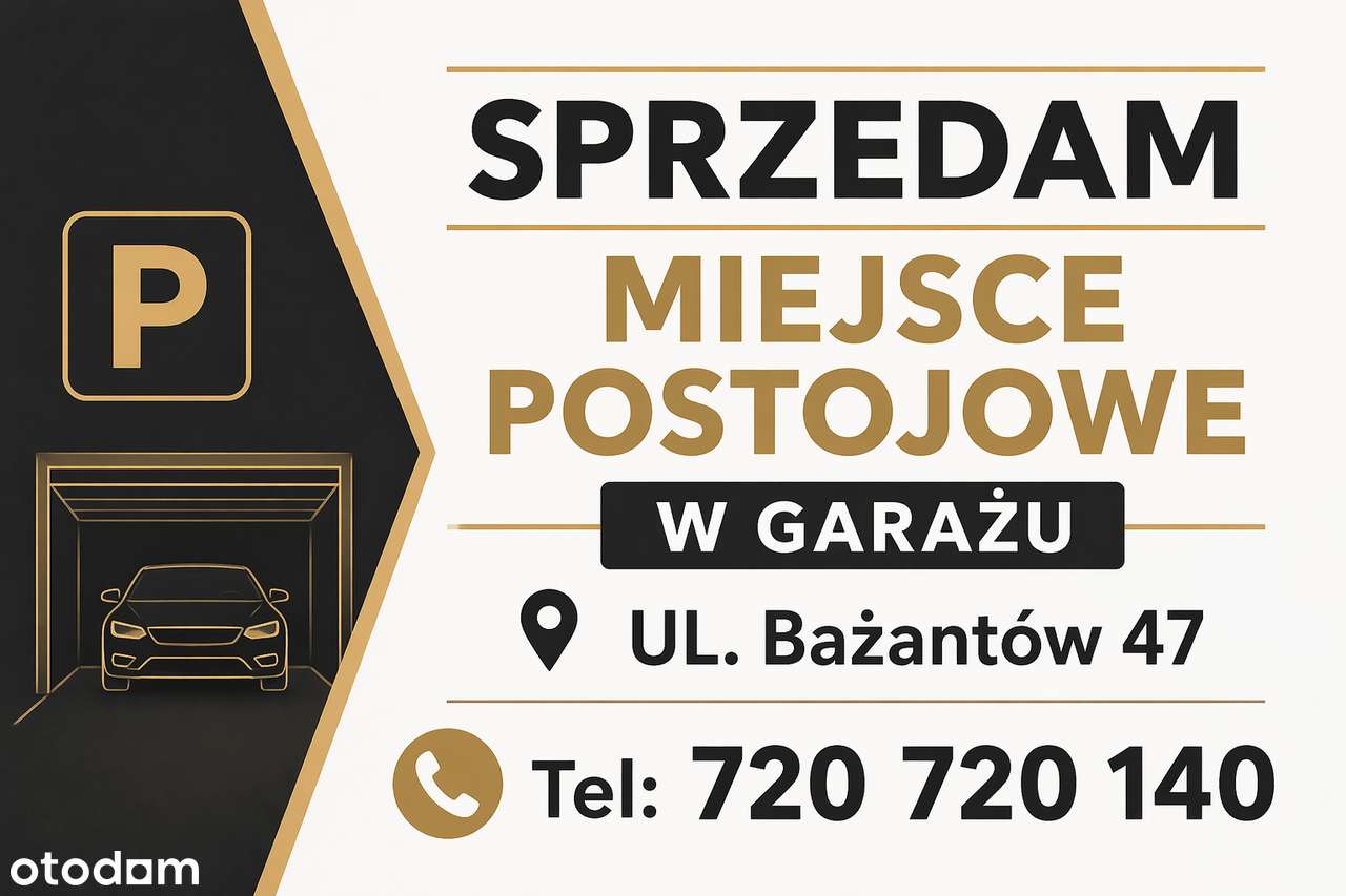 Miejsce postojowe, ul. Bażantów - 49 tyś!
