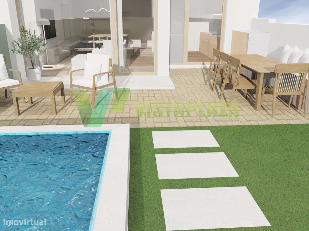 Moradia T3 Nova com Piscina em Portimão - Zona Tranquila, Em Fase I...-15