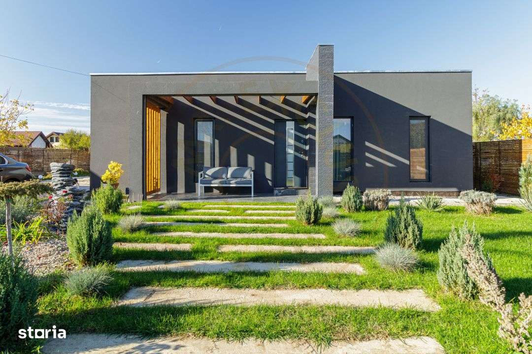 Casa superba pe parter cu piscina, foisor si 1.000 mp teren – Dascal - Imagine principală: 1/13