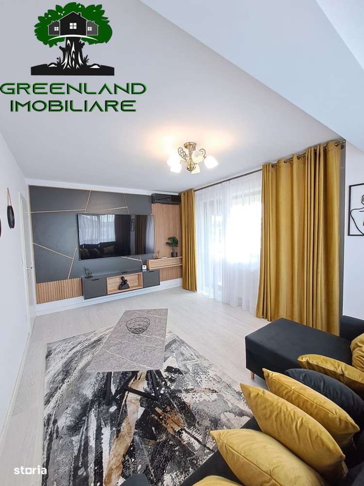 Ap 2 Camere, Mobilat si Utilat, 67 mp, Etaj 3/5, Bloc NOU,Bucium Visan - Imagine principală: 4/20