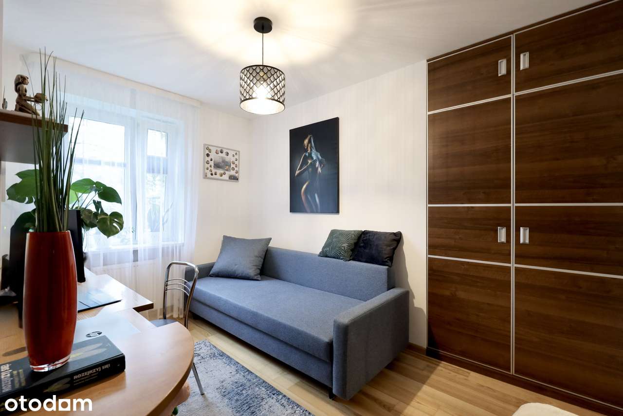 3 pokoje 58m² z loggią, winda, piwnica, Dolny Mokotów Sielce, zieleń !-15