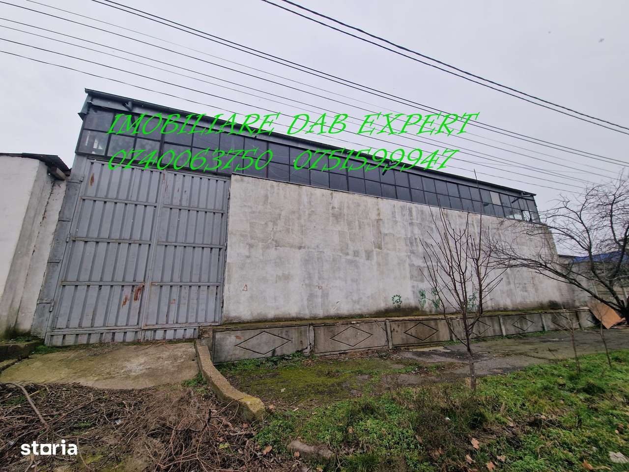 Hala de închiriat, 500mp,zona CENTRALA , acces asfaltat si TIR - Imagine principală: 4/4