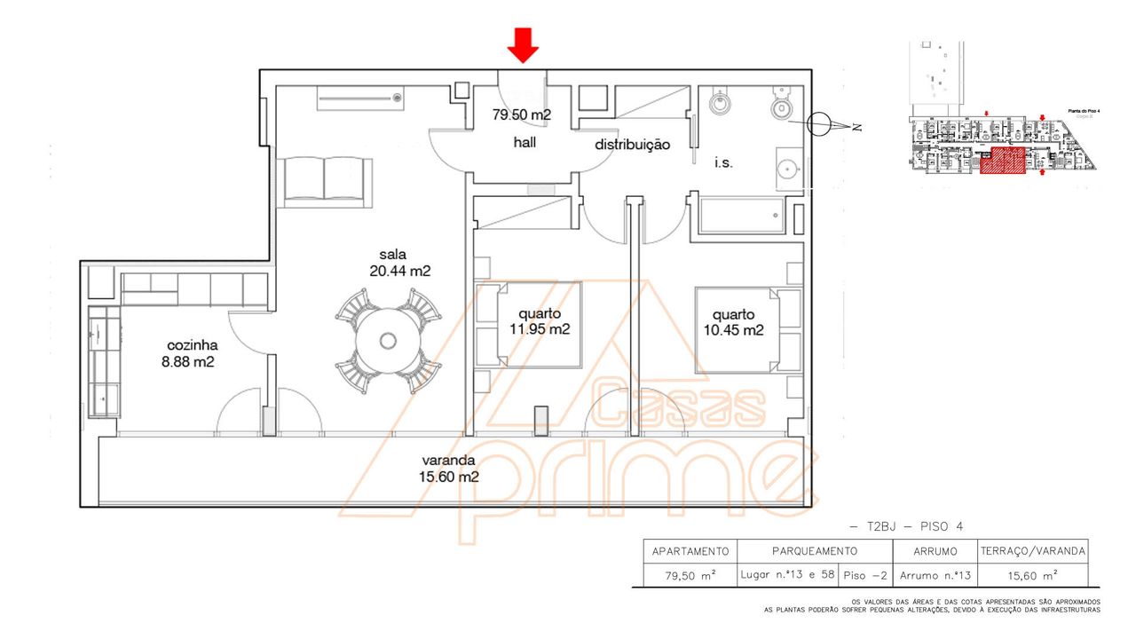 Apartamento T2 - Marginal - Figueira da Foz