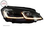 Kit Exterior Complet VW Golf VII 7 (2012-2017) cu Faruri LED Semnal Dinamic R-line- livrare gratuita - 13