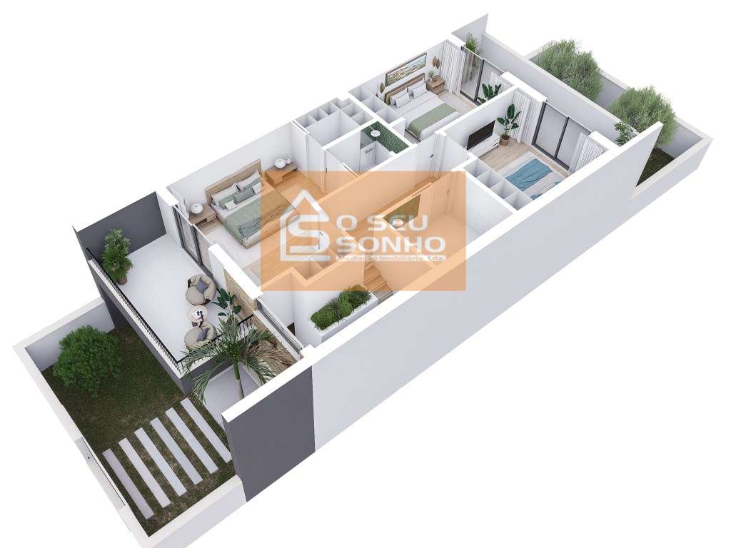 Lote com Projeto Aprovado para Moradia T4 no Centro de São Brás de ...-6