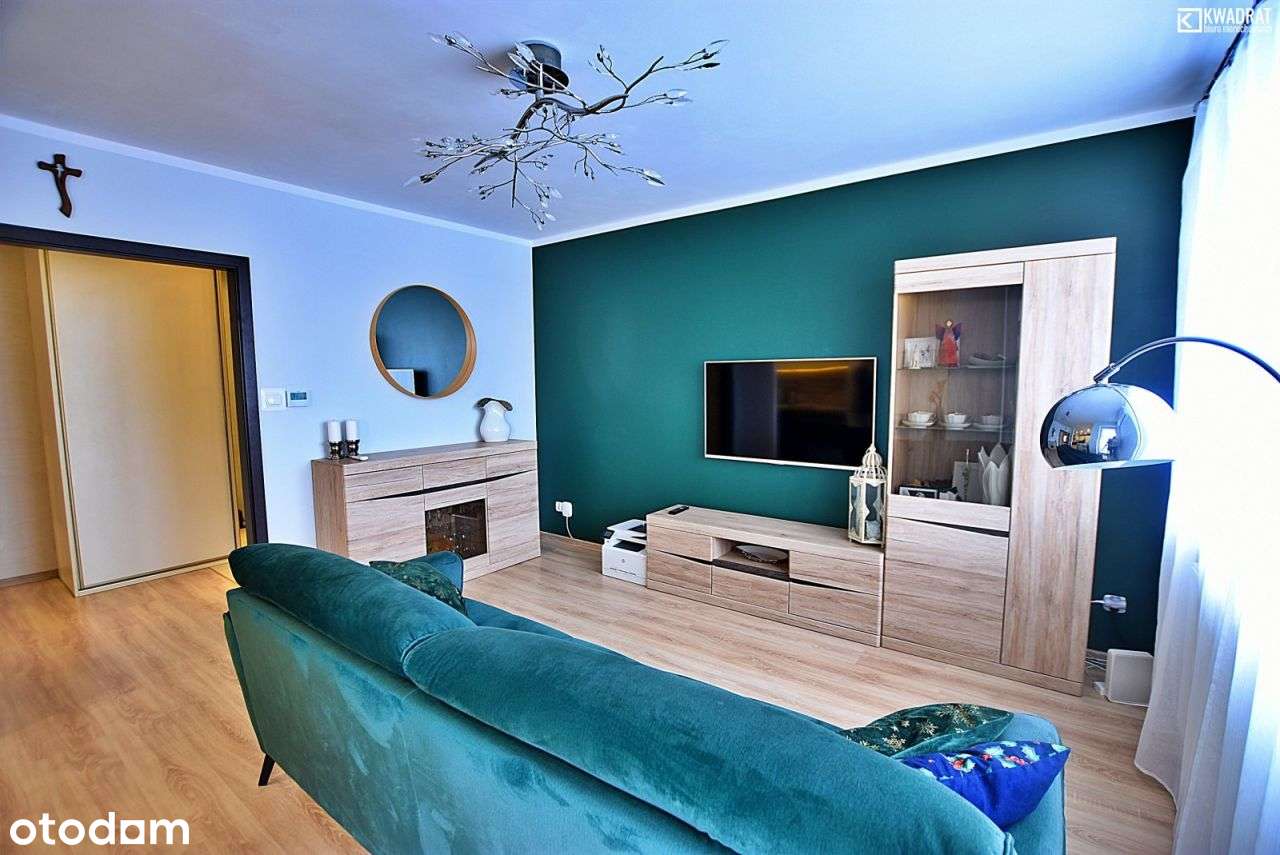 52m2 z dużym balkonem, Blok 2013r, Piwnica, Klima - Pełny obrazek: 4/11