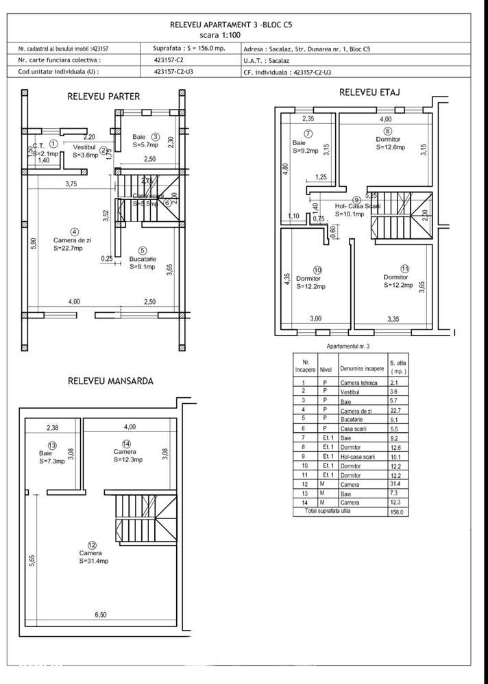 Dezvoltator| Casa înșiruită | 5 camere | 156 mp utili | Cartier Privat-17