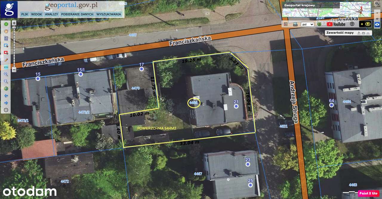 Sosnowcu ul.Struga, 5 mieszkań, działka 544m2, 2 garaże-18