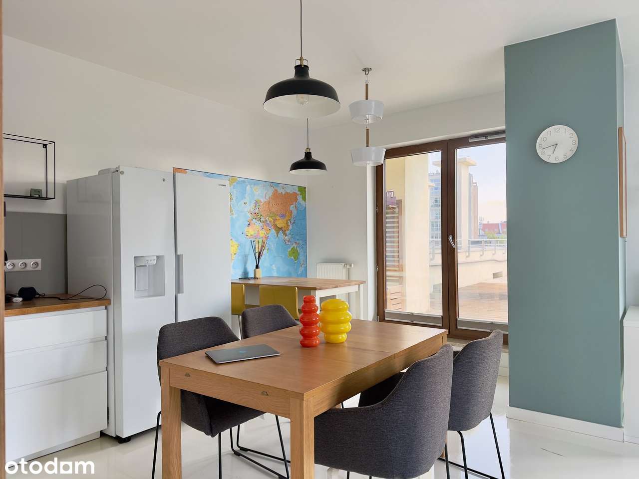 4 pokojowe mieszkanie z wyjątkowym tarasem! - Pełny obrazek: 2/13