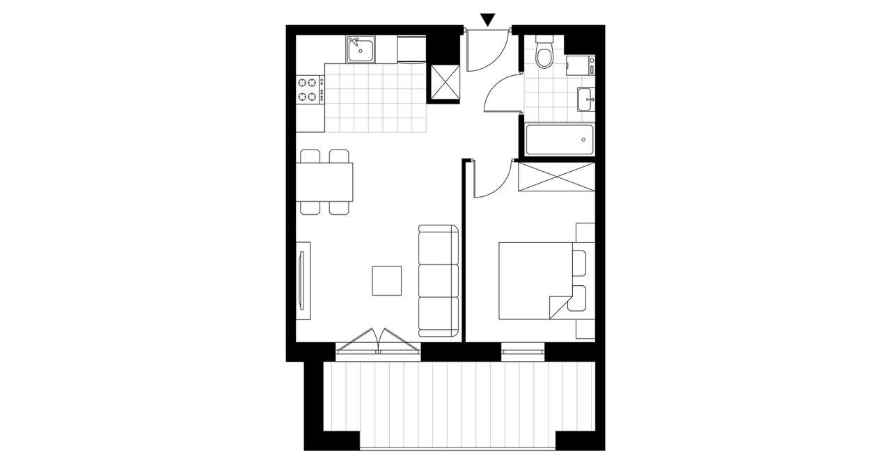 Dzikiej Gęsi 6 | mieszkanie 2-pok. | 40 - Pełny obrazek: 5/10