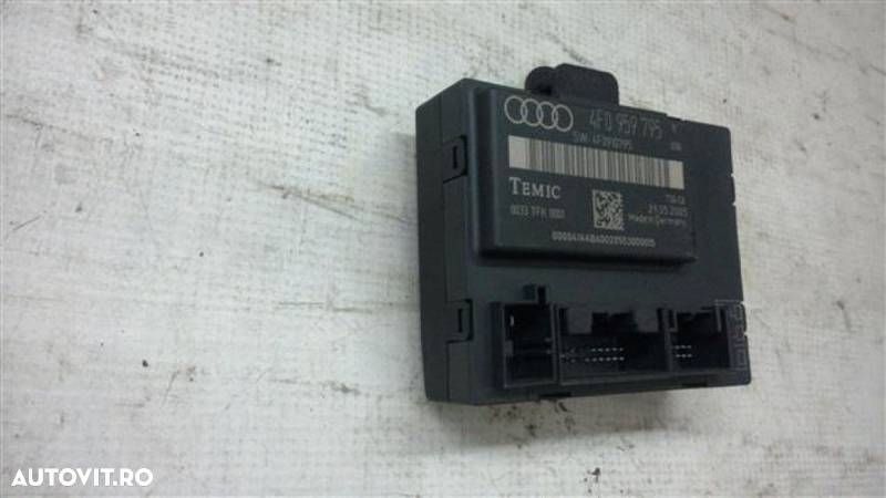 Modul usa stanga spate Audi A6 An 2004 2005 2006 2007 2008 2009 2010 2011 cod 4F0959795 - 2