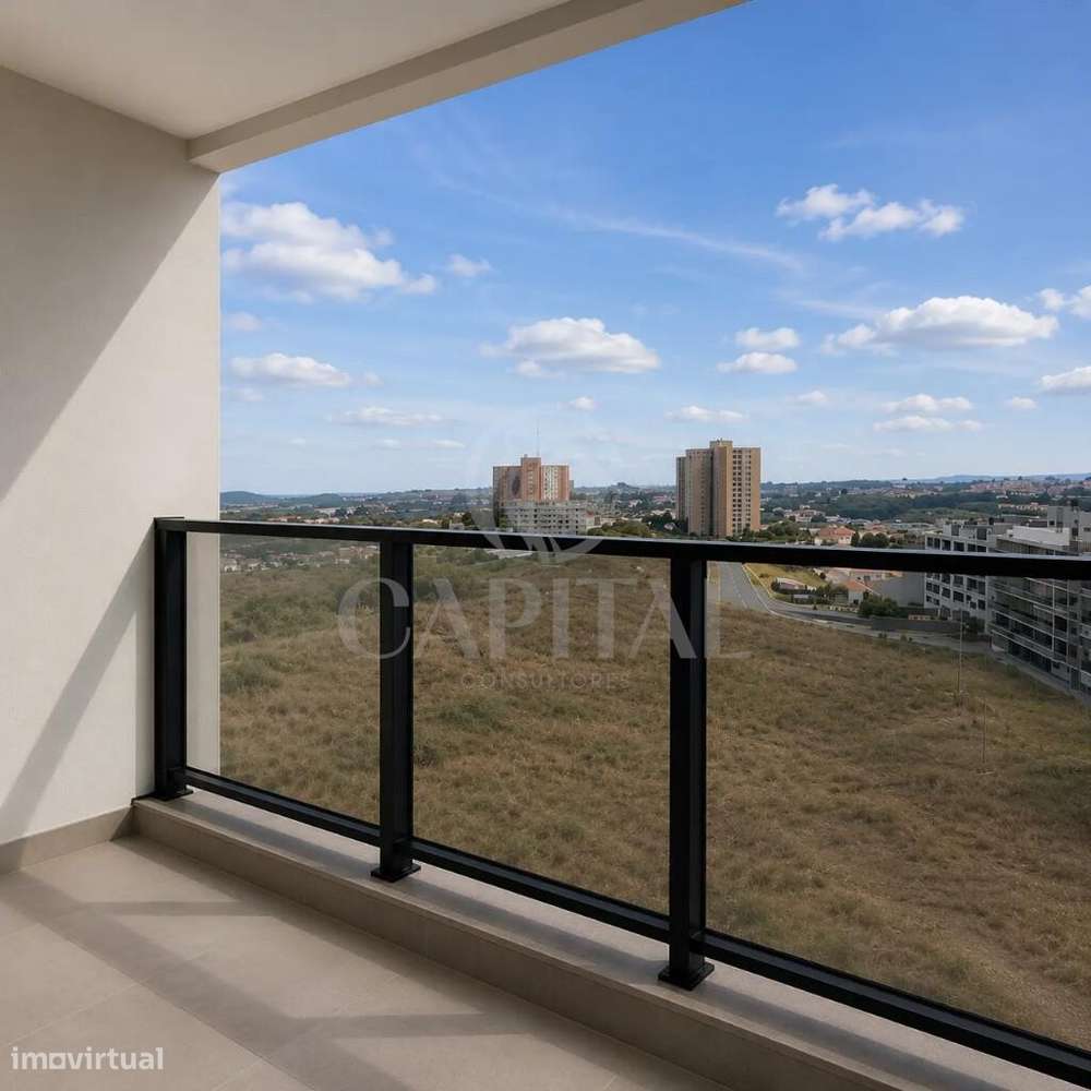 Apartamento moderno a estrear com excelente exposição solar, varanda e-15