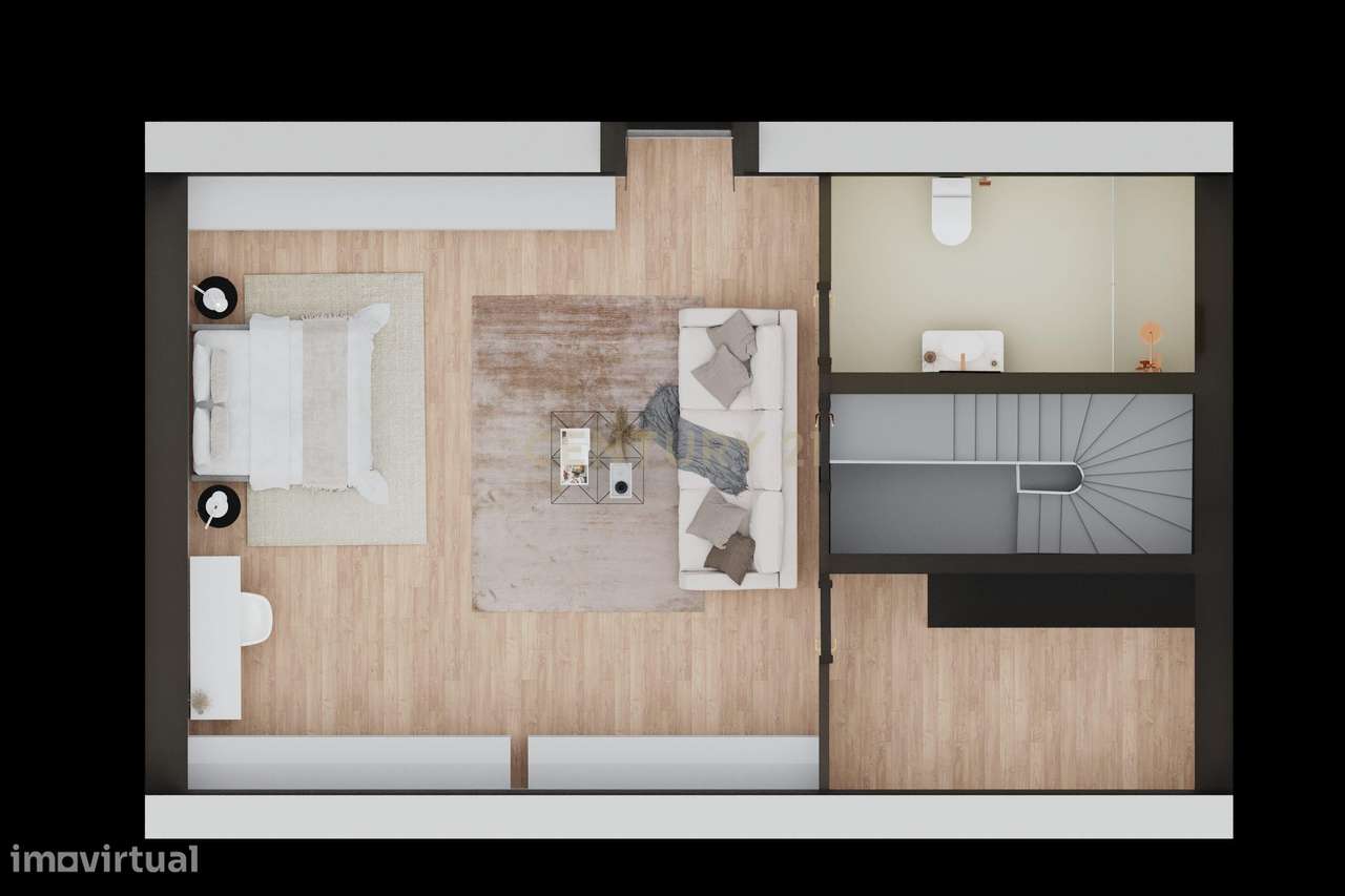 Apartamento T2 Duplex + studio - no centro da Caldas da Rainha - Grande imagem: 4/12