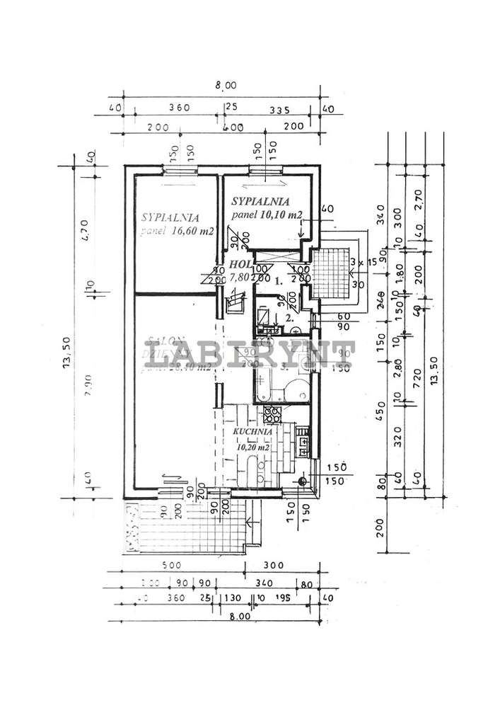Kruszyna, 83m2, działka 1002m2, media w domu-18
