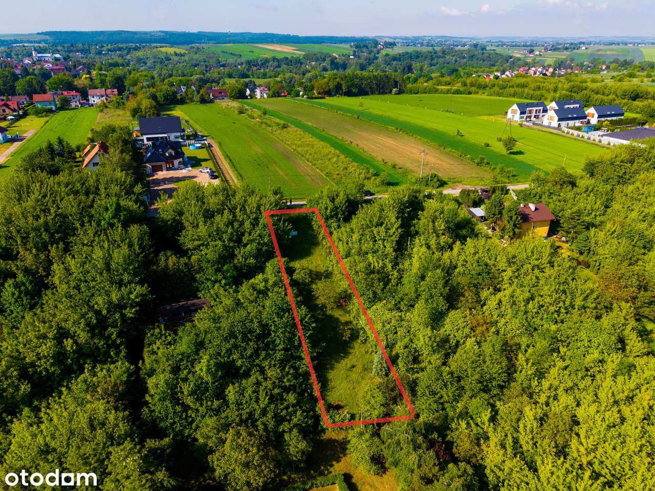 Działka budowlana 856 m² | MPZP | media | 78 000 zł-4