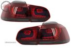 Faruri LED VW Golf 6 VI (2008-2013) Design Golf 7 3D U Design Semnal LED Dinamic c- livrare gratuita - 9