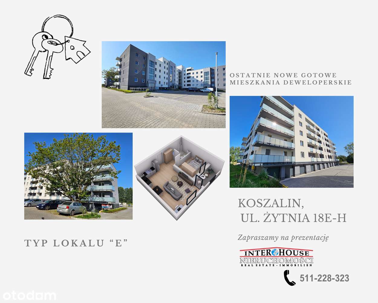 Nowe deweloperskiej 2pok z aneksem, loggia, E2-0