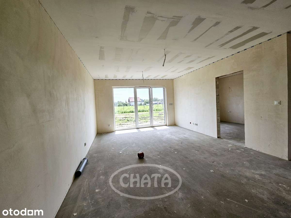 Bliźniak, światłowód, duża działka, pompa ciepla - Pełny obrazek: 2/5