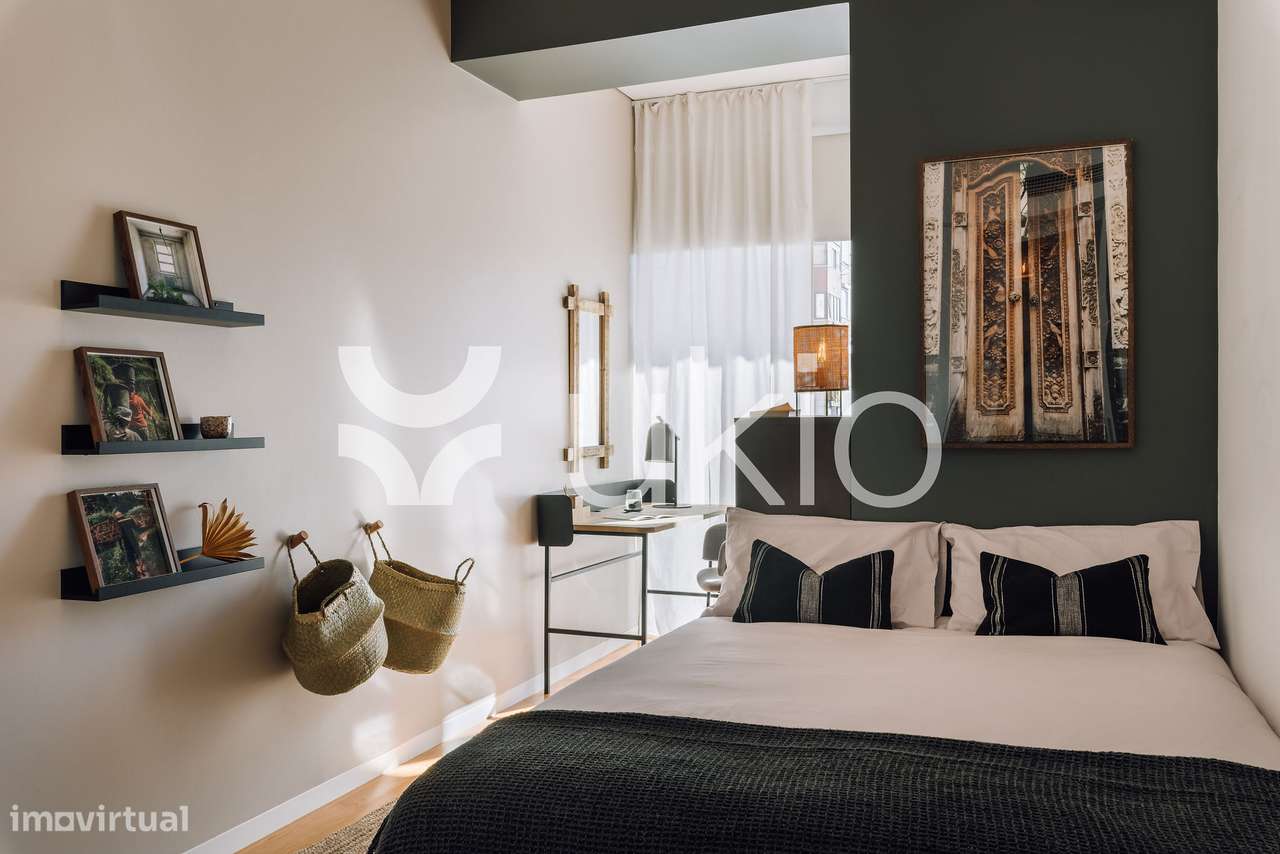 Apartamento T2 com terraço e escritório em Estefânia - Grande imagem: 4/22